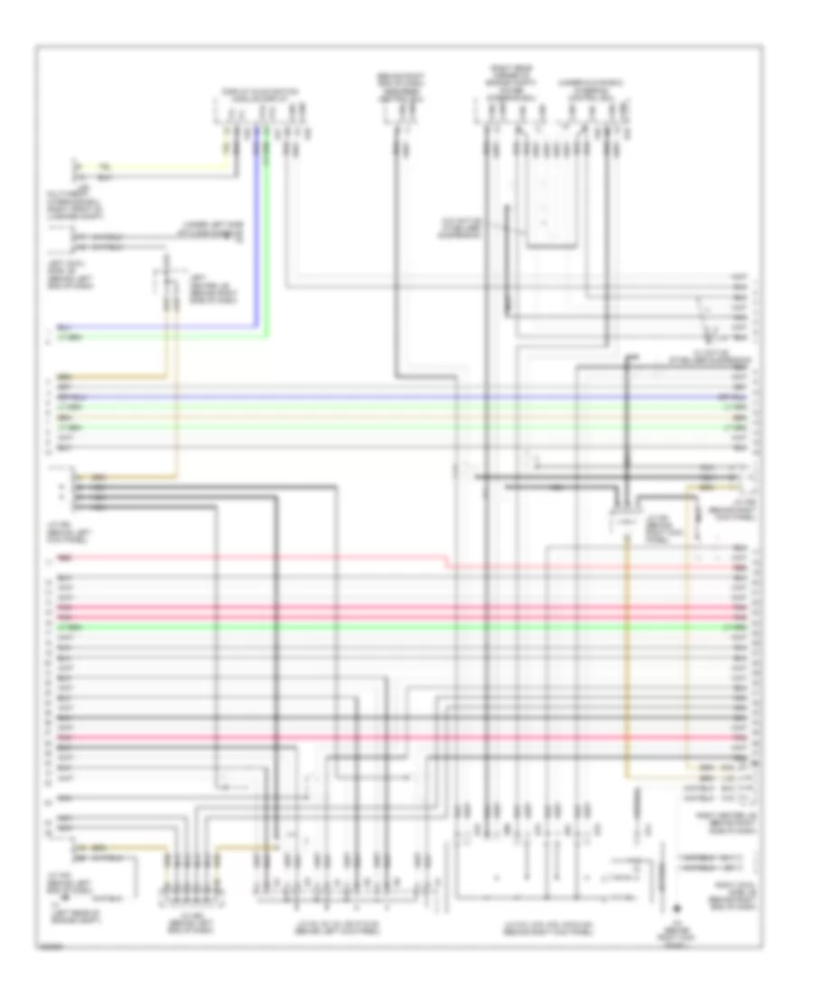 High Low Bus Wiring Diagram 2 of 4 for Lexus GS 450h 2010