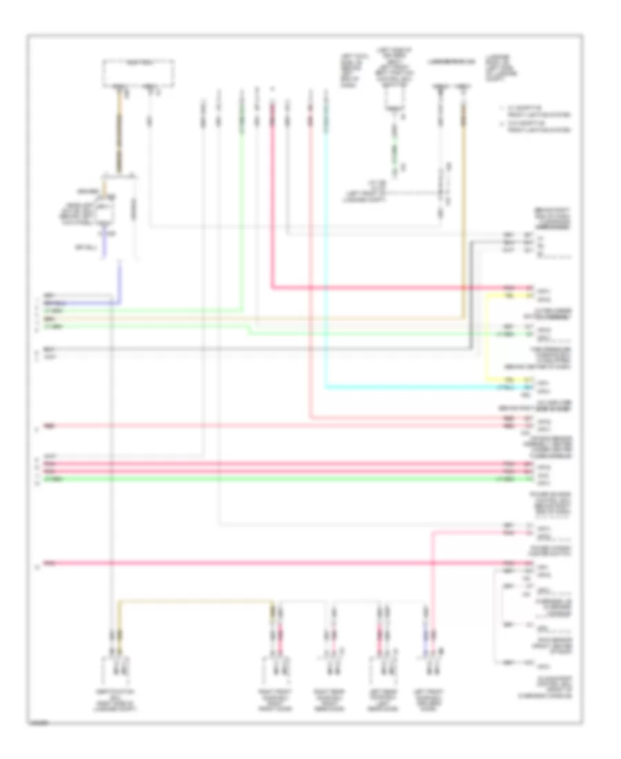High Low Bus Wiring Diagram 4 of 4 for Lexus GS 450h 2010
