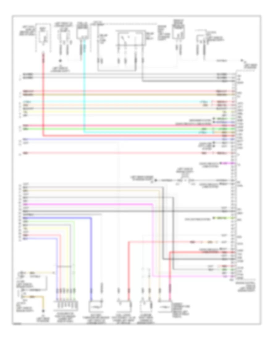 3 5L Engine Controls Wiring Diagram 8 of 8 for Lexus GS 450h 2010