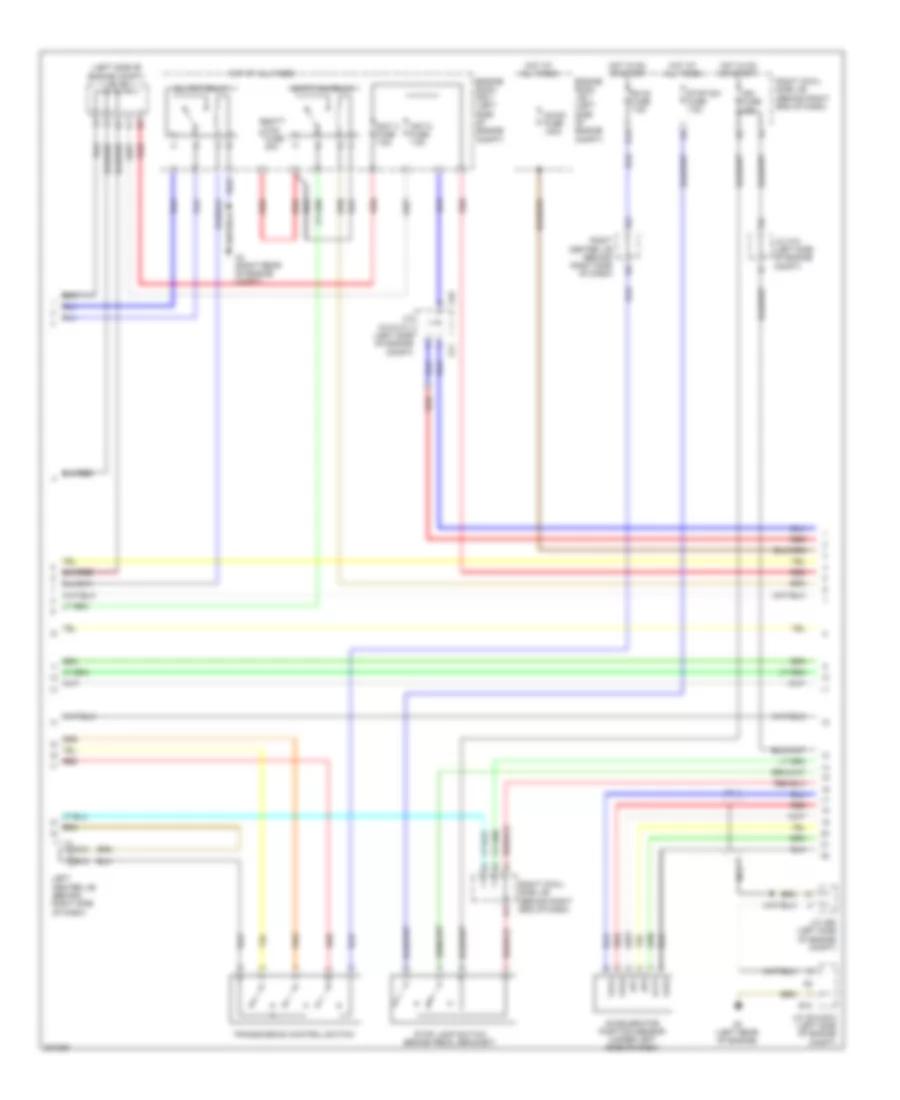 3 5L Hybrid System Wiring Diagram 2 of 5 for Lexus GS 450h 2010