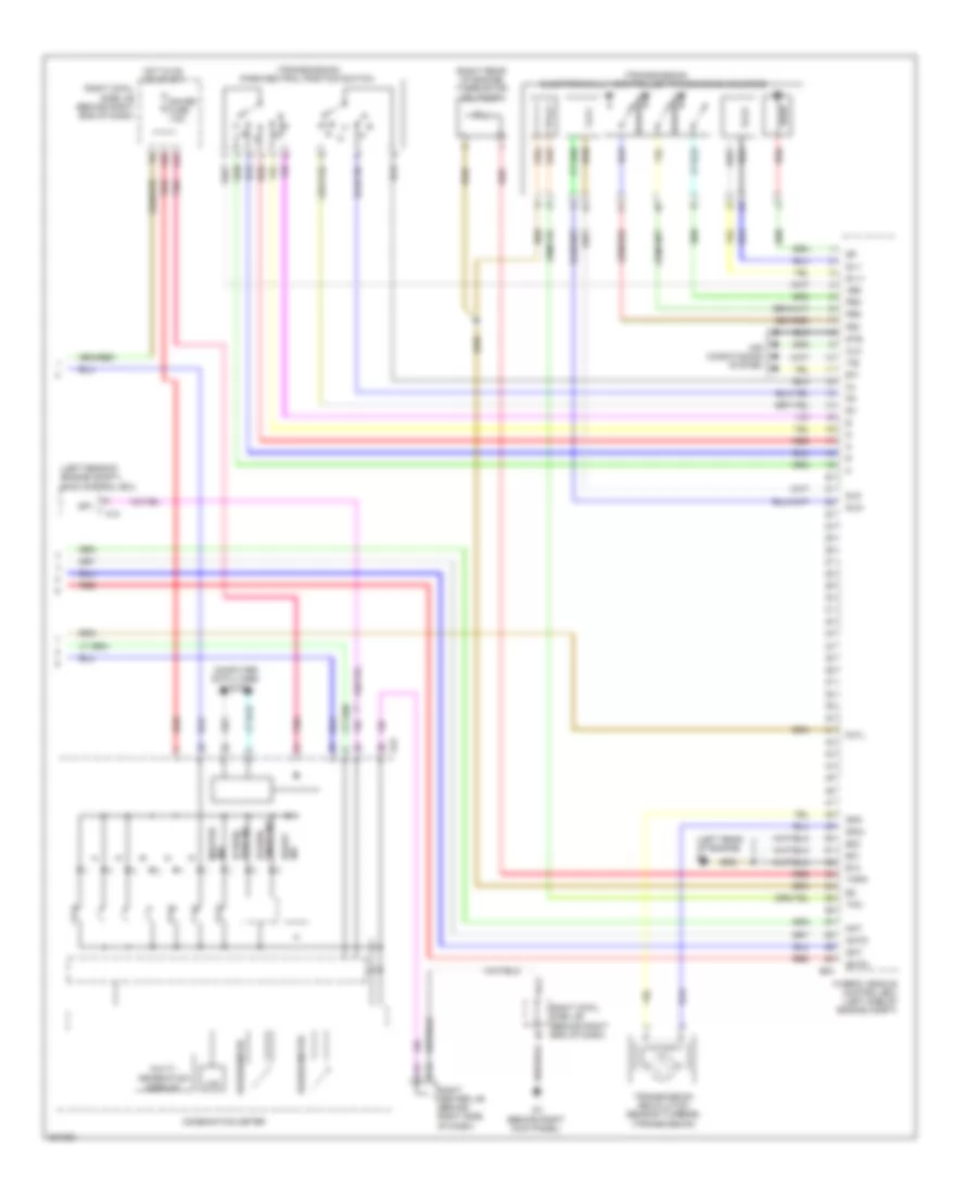 3 5L Hybrid System Wiring Diagram 5 of 5 for Lexus GS 450h 2010