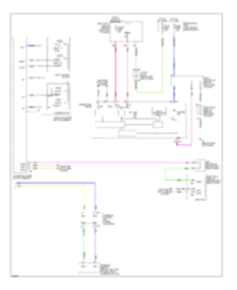 Adaptive Front Lighting Wiring Diagram (2 of 2) for Lexus GS 450h 2010