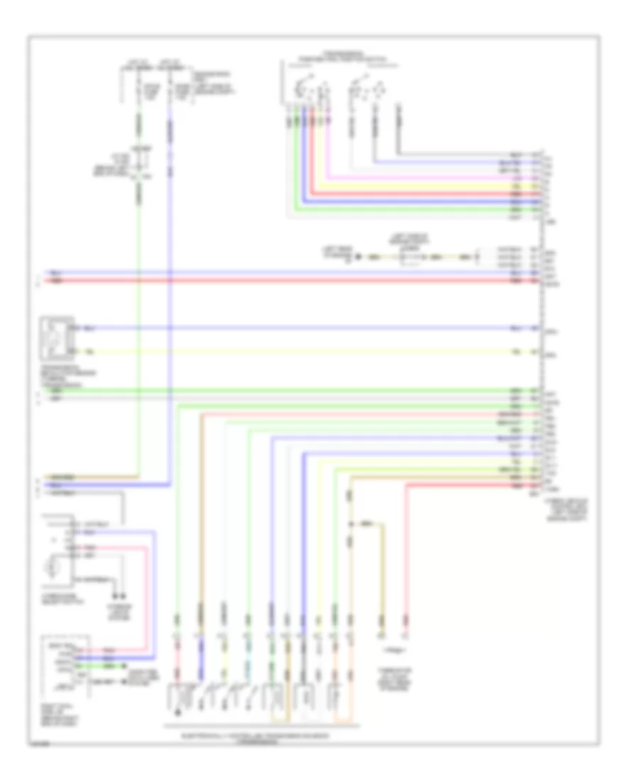 Transmission Wiring Diagram 3 of 3 for Lexus GS 450h 2010