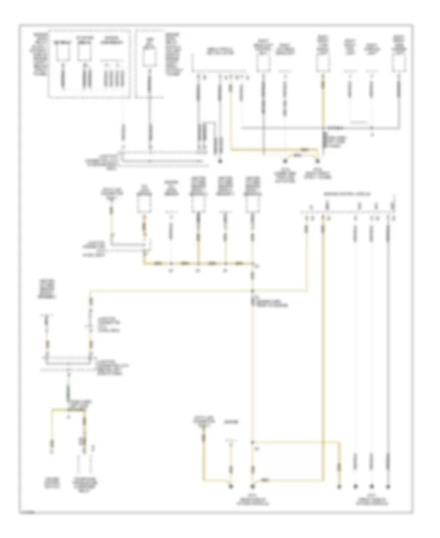 Ground Distribution Wiring Diagram 1 of 4 for Lexus GS 300 2001