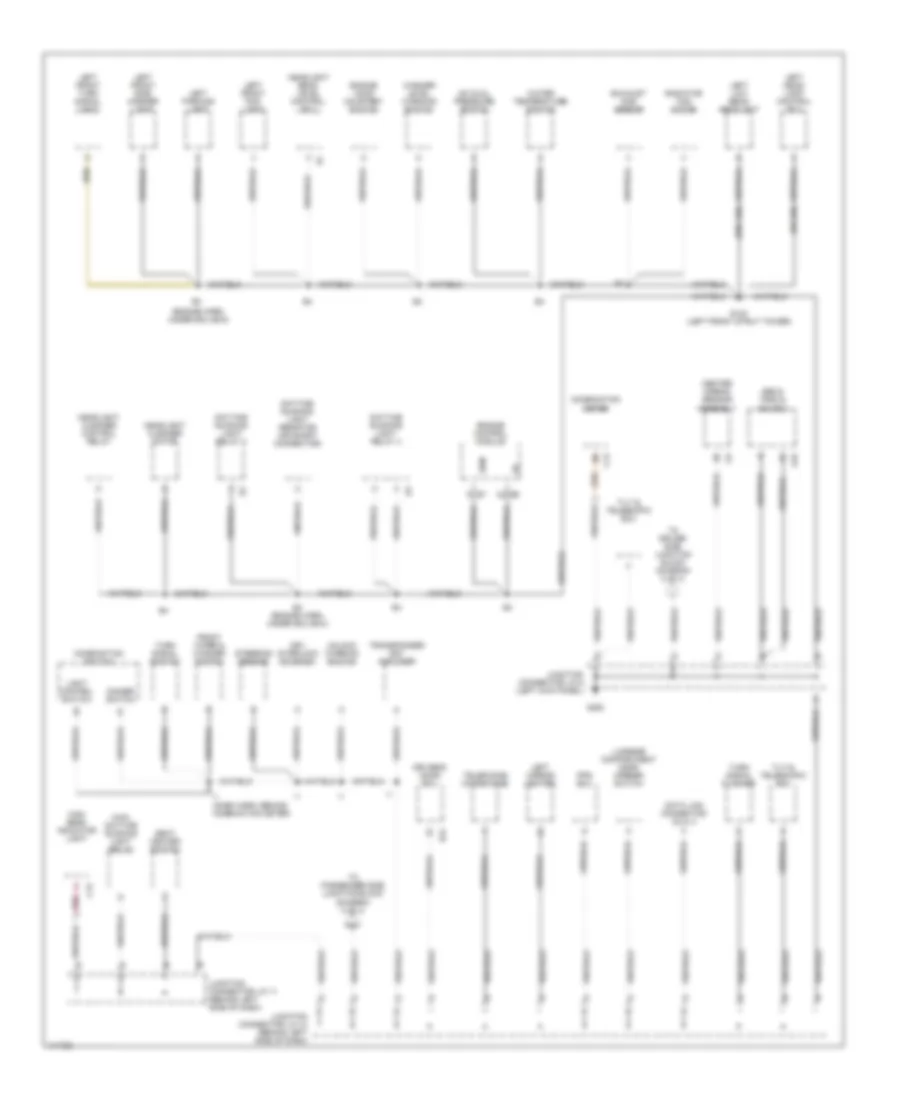 Ground Distribution Wiring Diagram (2 of 4) for Lexus GS 300 2001