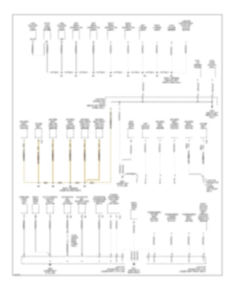 Ground Distribution Wiring Diagram (4 of 4) for Lexus GS 300 2001