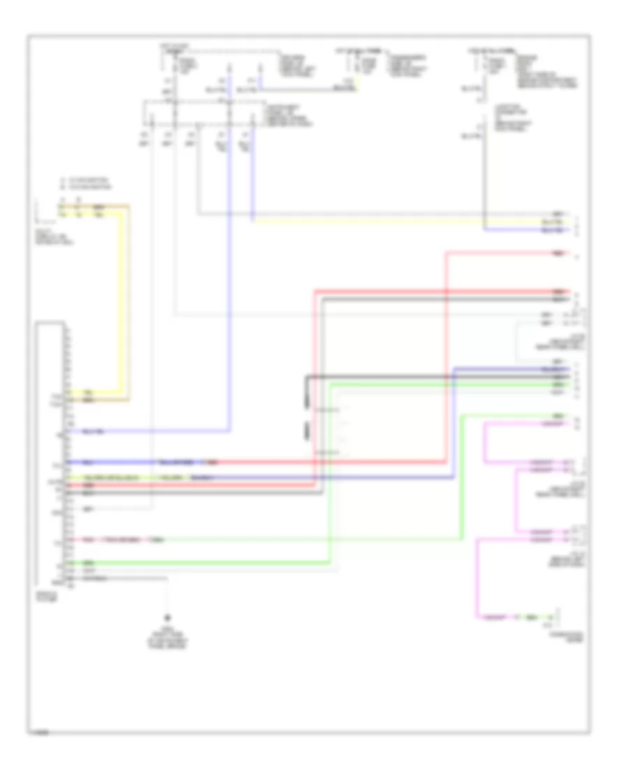 Radio Wiring Diagrams with Mark Levinson 1 of 2 for Lexus GS 300 2001