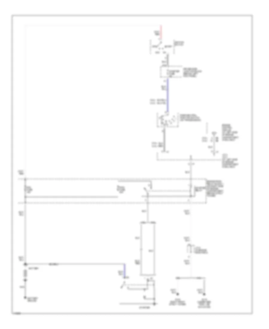 Starting Wiring Diagram for Lexus GS 300 2001