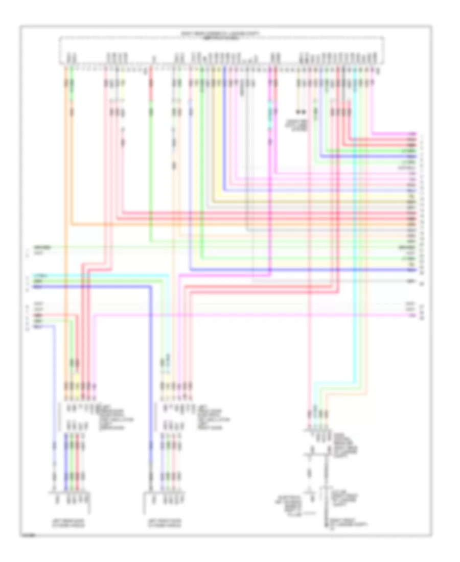 Anti-theft Wiring Diagram (2 of 7) for Lexus GS 460 2010
