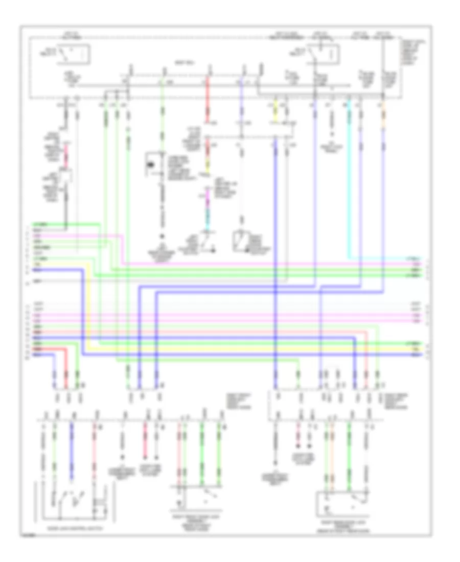 Anti-theft Wiring Diagram (4 of 7) for Lexus GS 460 2010
