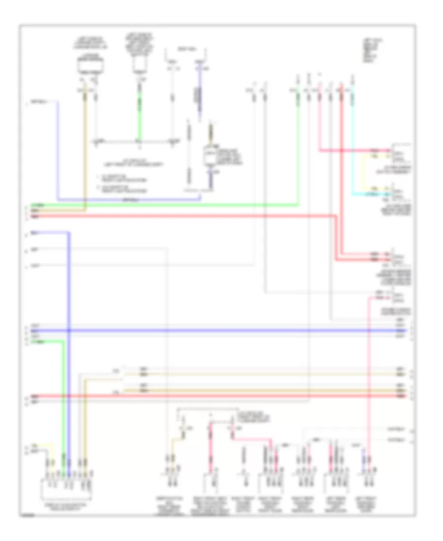 High Low Bus Wiring Diagram 2 of 4 for Lexus GS 460 2010