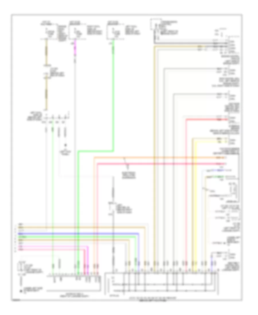 HighLow Bus Wiring Diagram (4 of 4) for Lexus GS 460 2010