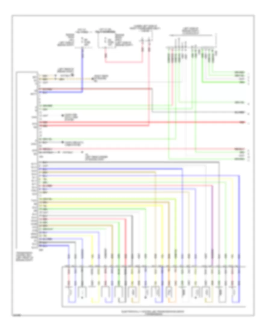 A T Wiring Diagram 1 of 5 for Lexus GS 460 2010