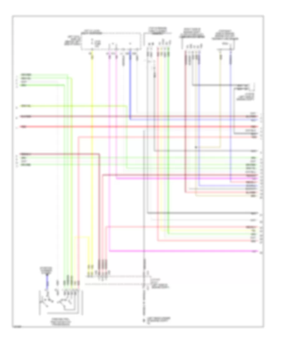 AT Wiring Diagram (2 of 5) for Lexus GS 460 2010