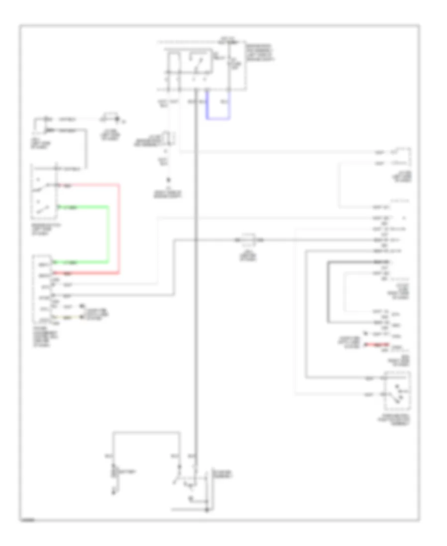 Starting Wiring Diagram for Lexus GX 460 2010