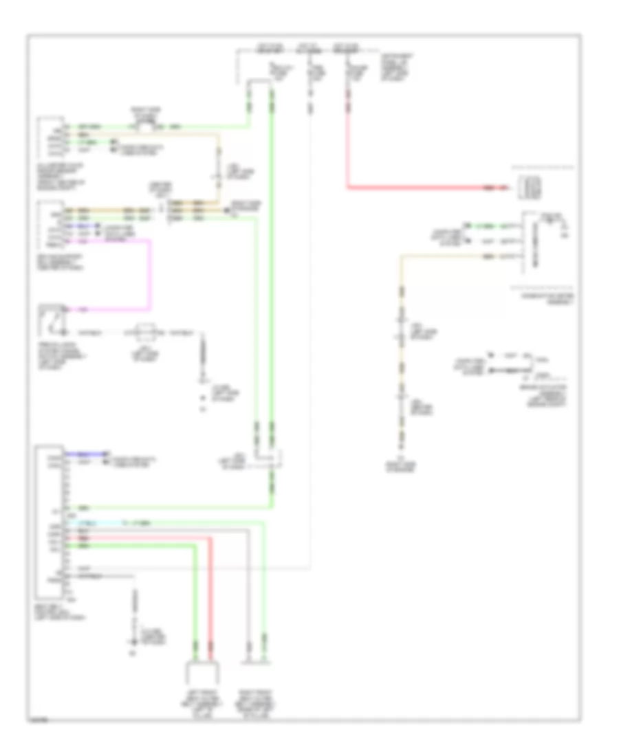 Pre Collision Wiring Diagram for Lexus GX 460 2010