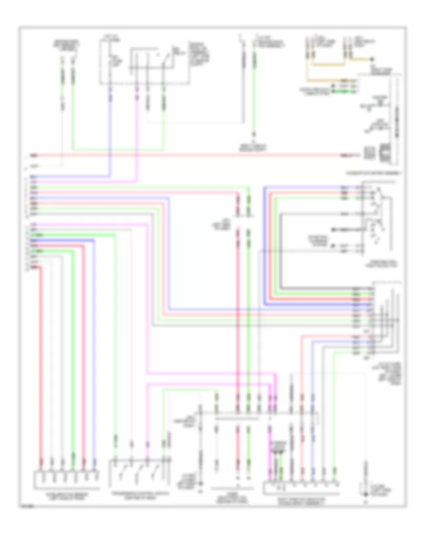 A T Wiring Diagram 2 of 2 for Lexus GX 460 2010