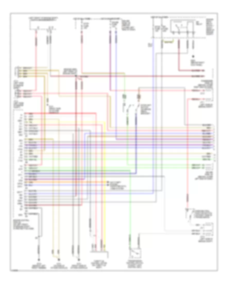 Cruise Control Wiring Diagram 1 of 2 for Lexus IS 300 2001