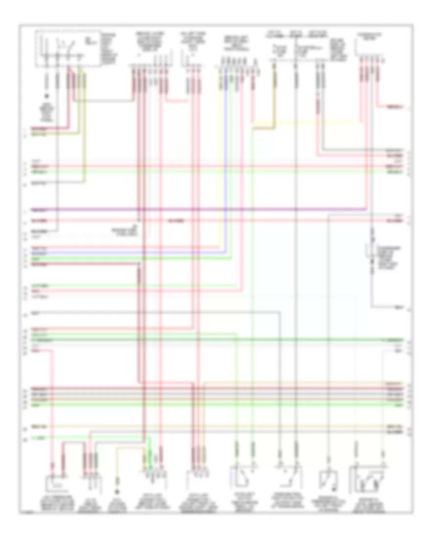 3.0L, Engine Performance Wiring Diagrams (2 of 5) for Lexus IS 300 2001