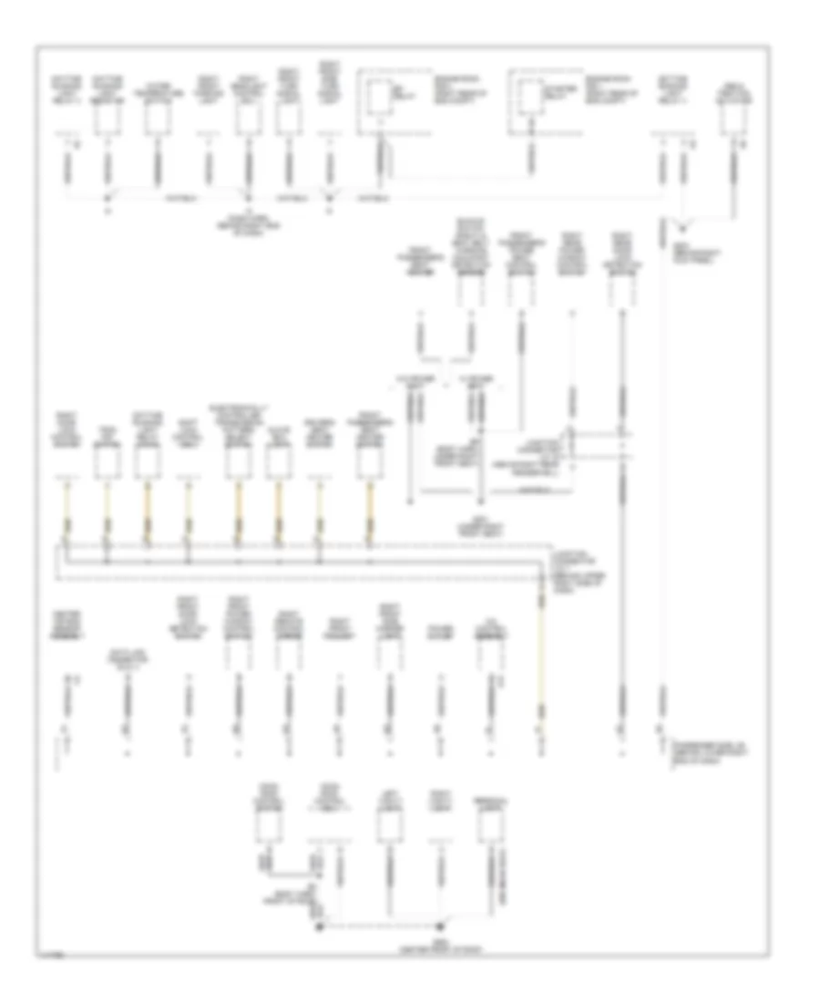 Ground Distribution Wiring Diagram (3 of 3) for Lexus IS 300 2001