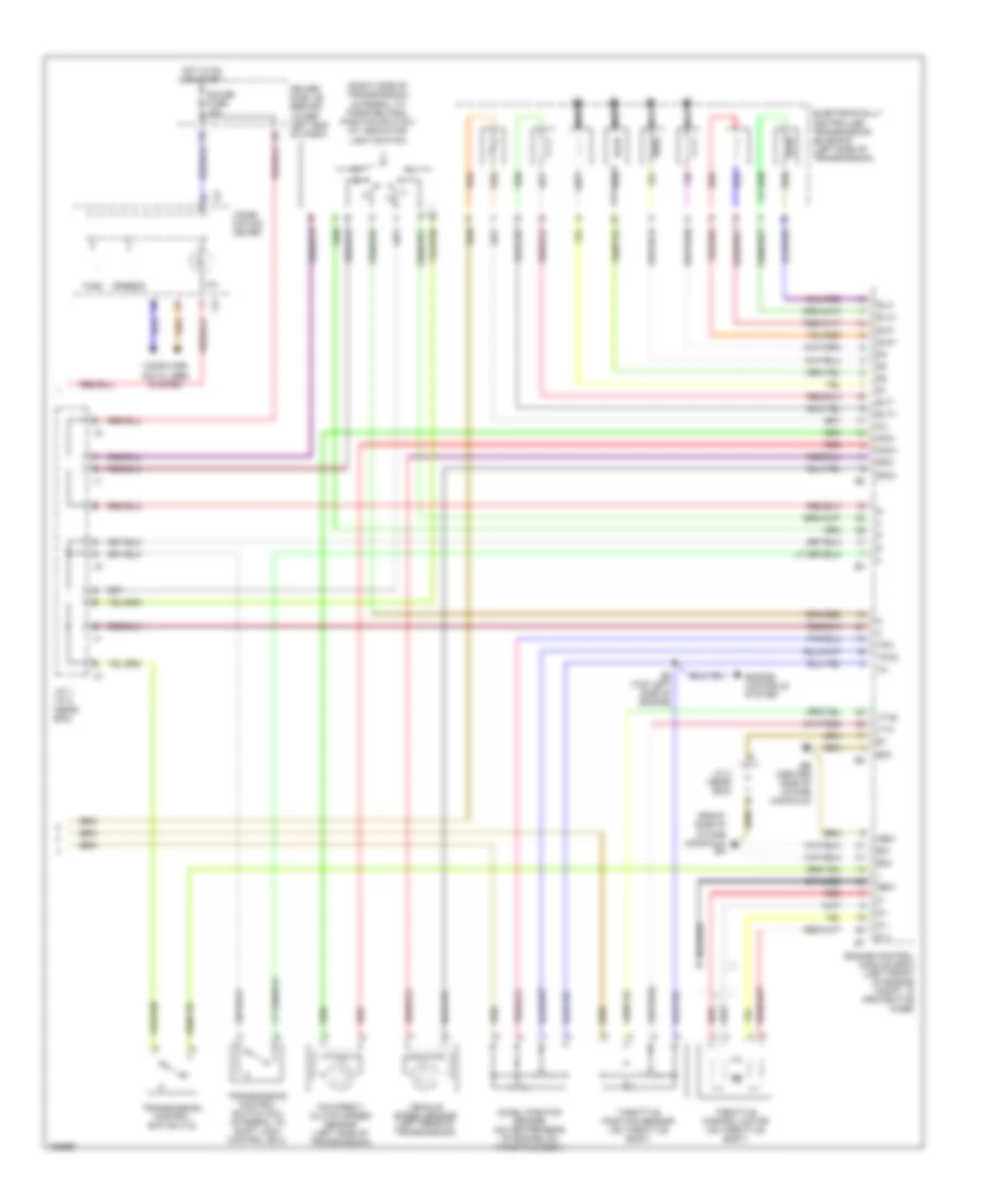 AT Wiring Diagram (2 of 2) for Lexus IS 300 2001