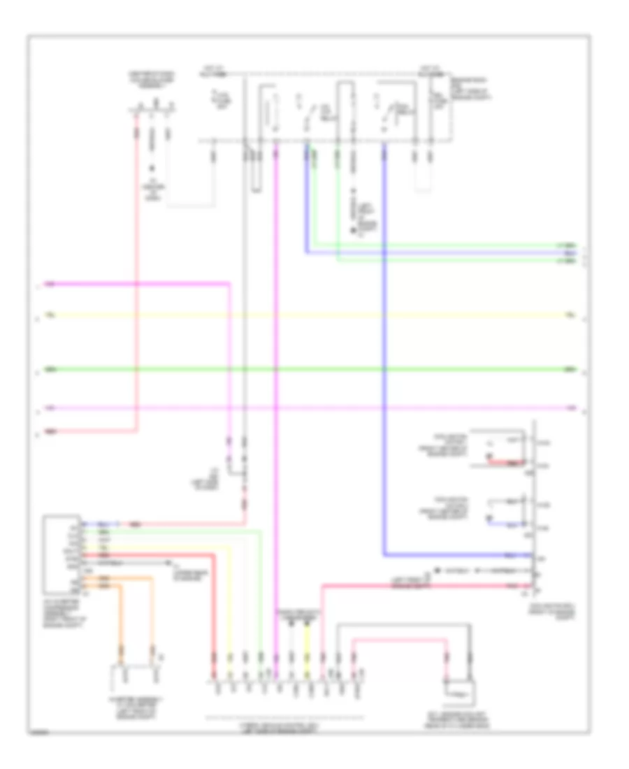 Automatic A C Wiring Diagram 2 of 3 for Lexus HS 250h 2010