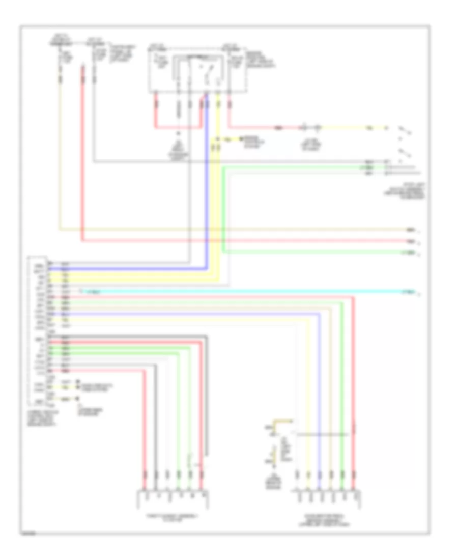 Cruise Control Wiring Diagram without Dynamic Radar Controls 1 of 2 for Lexus HS 250h 2010