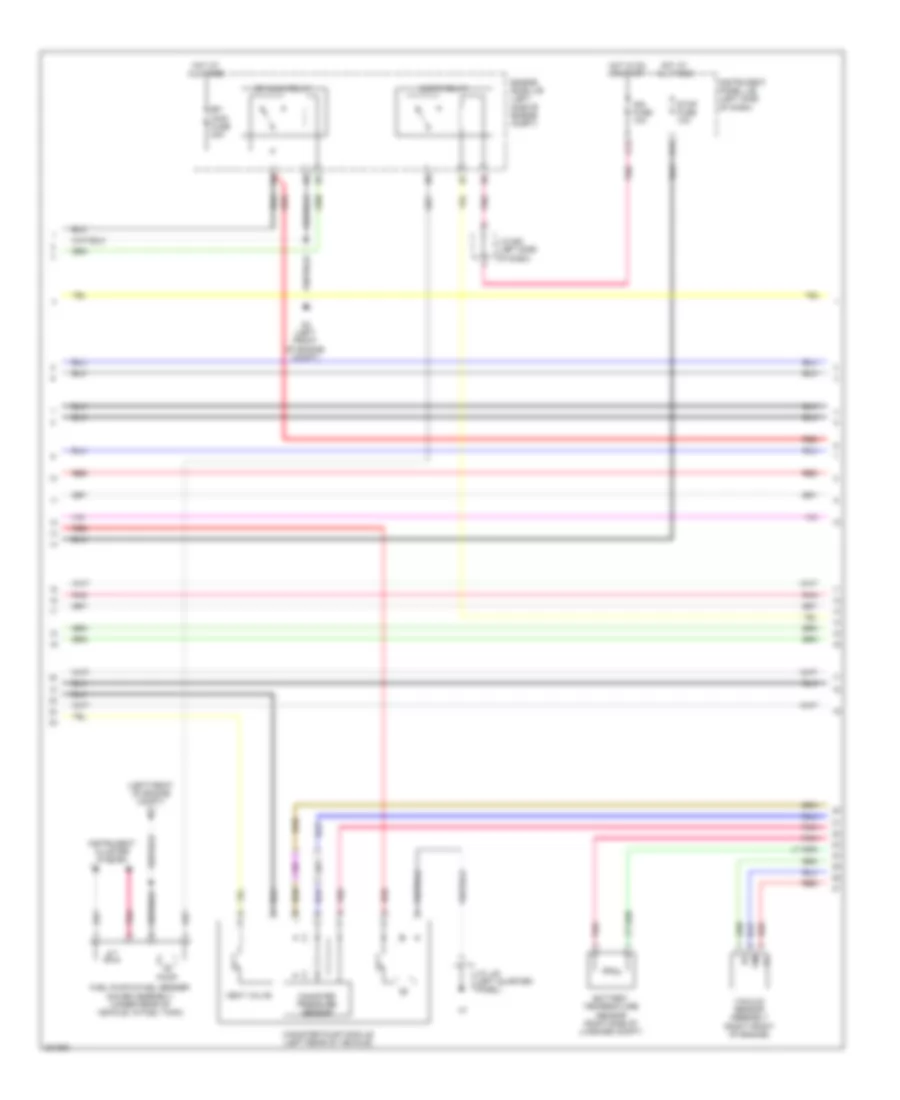 2 4L Engine Performance Wiring Diagram 2 of 8 for Lexus HS 250h 2010