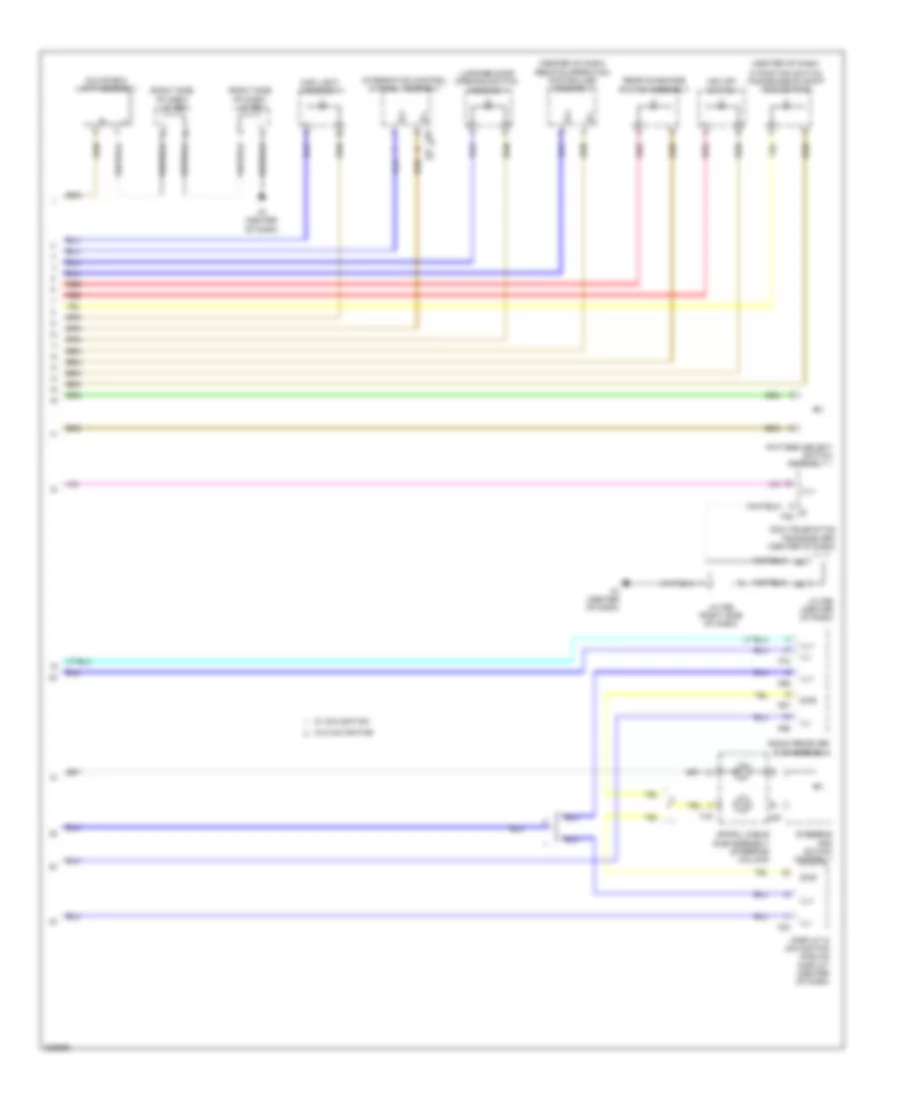 Instrument Illumination Wiring Diagram 3 of 3 for Lexus HS 250h 2010