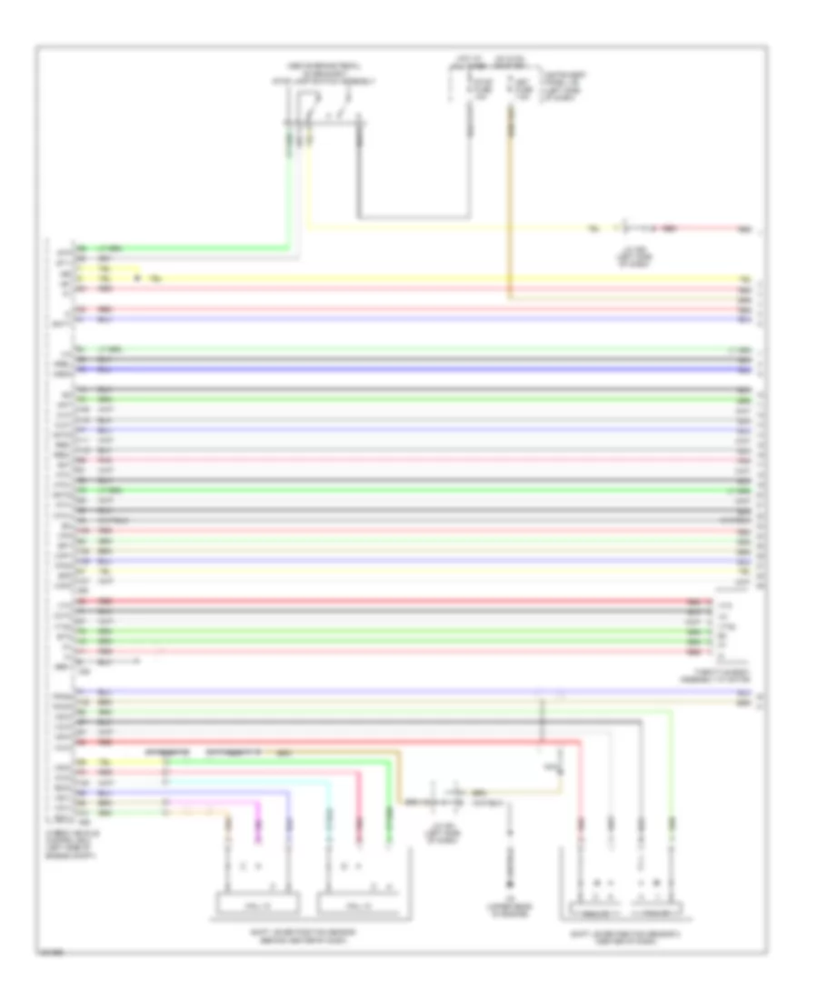 Transmission Wiring Diagram 1 of 3 for Lexus HS 250h 2010