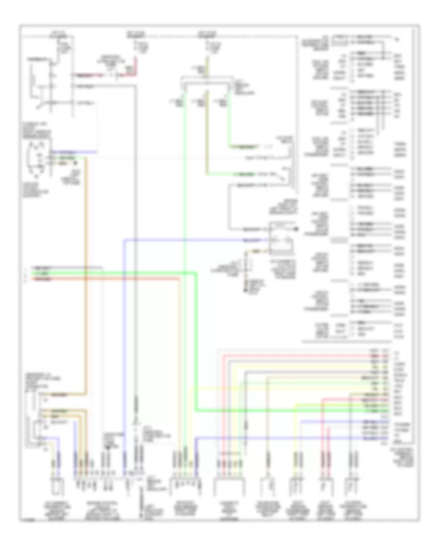 Automatic AC Wiring Diagram (2 of 2) for Lexus LS 430 2001