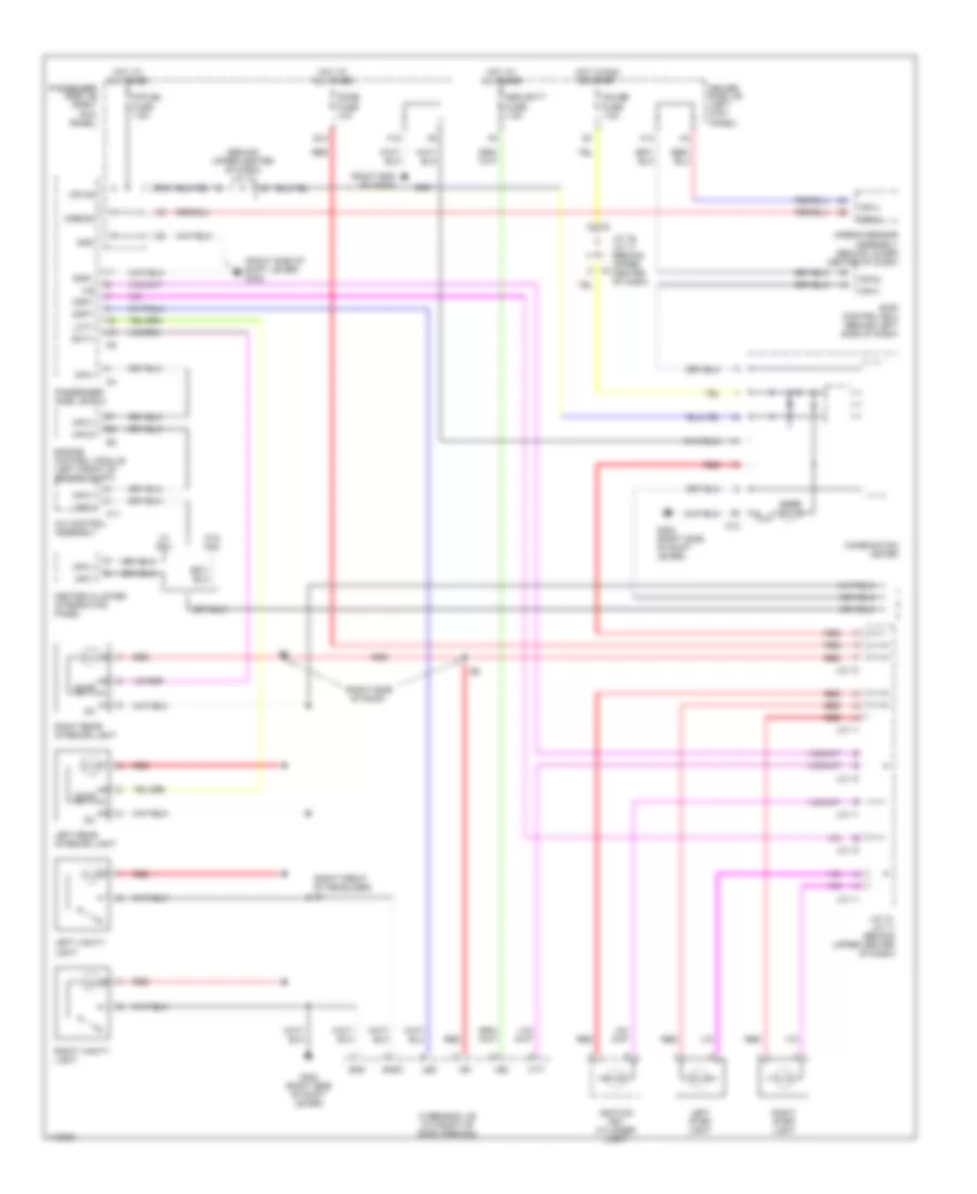 Courtesy Lamps Wiring Diagram 1 of 2 for Lexus LS 430 2001