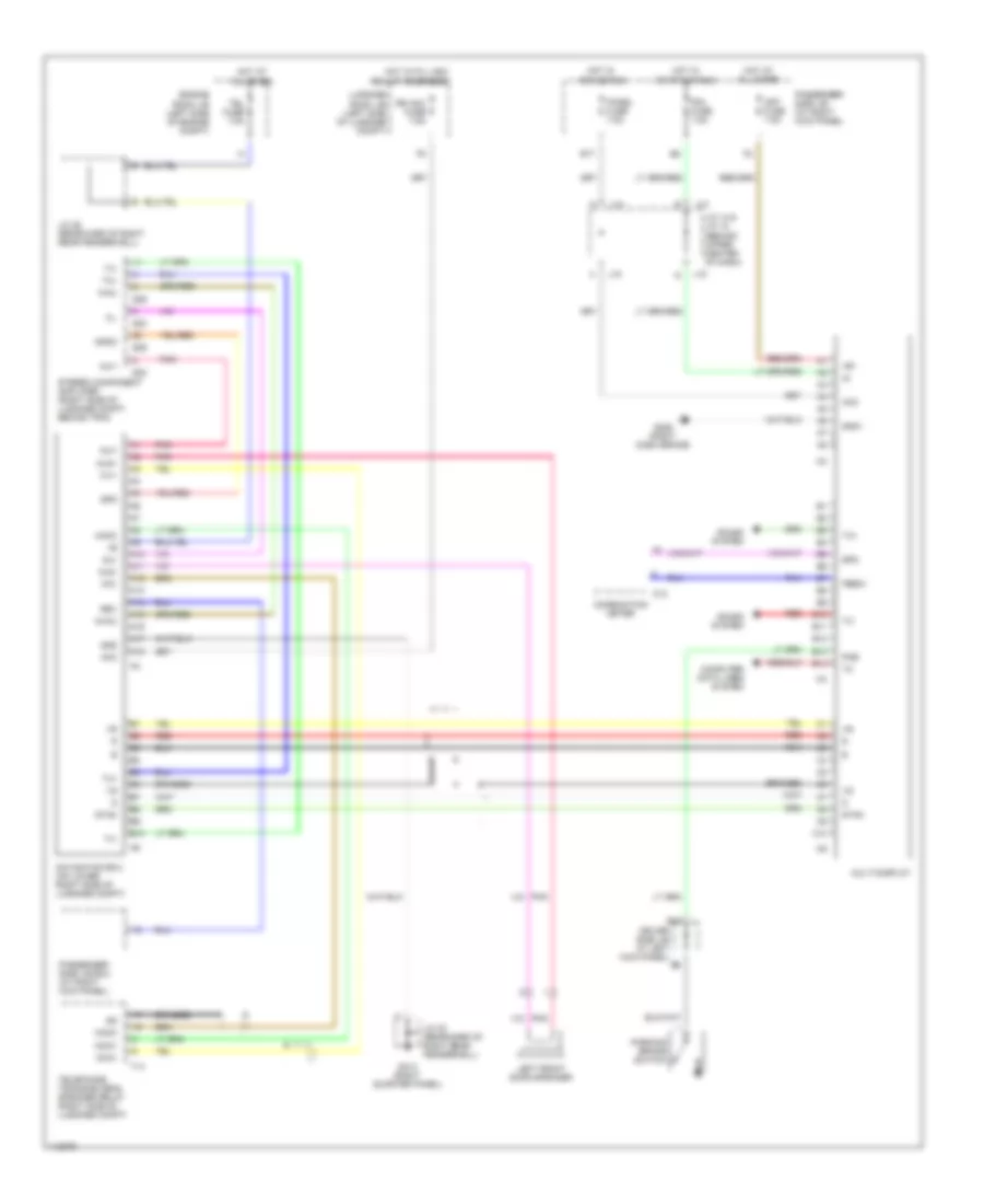Navigation Wiring Diagram for Lexus LS 430 2001