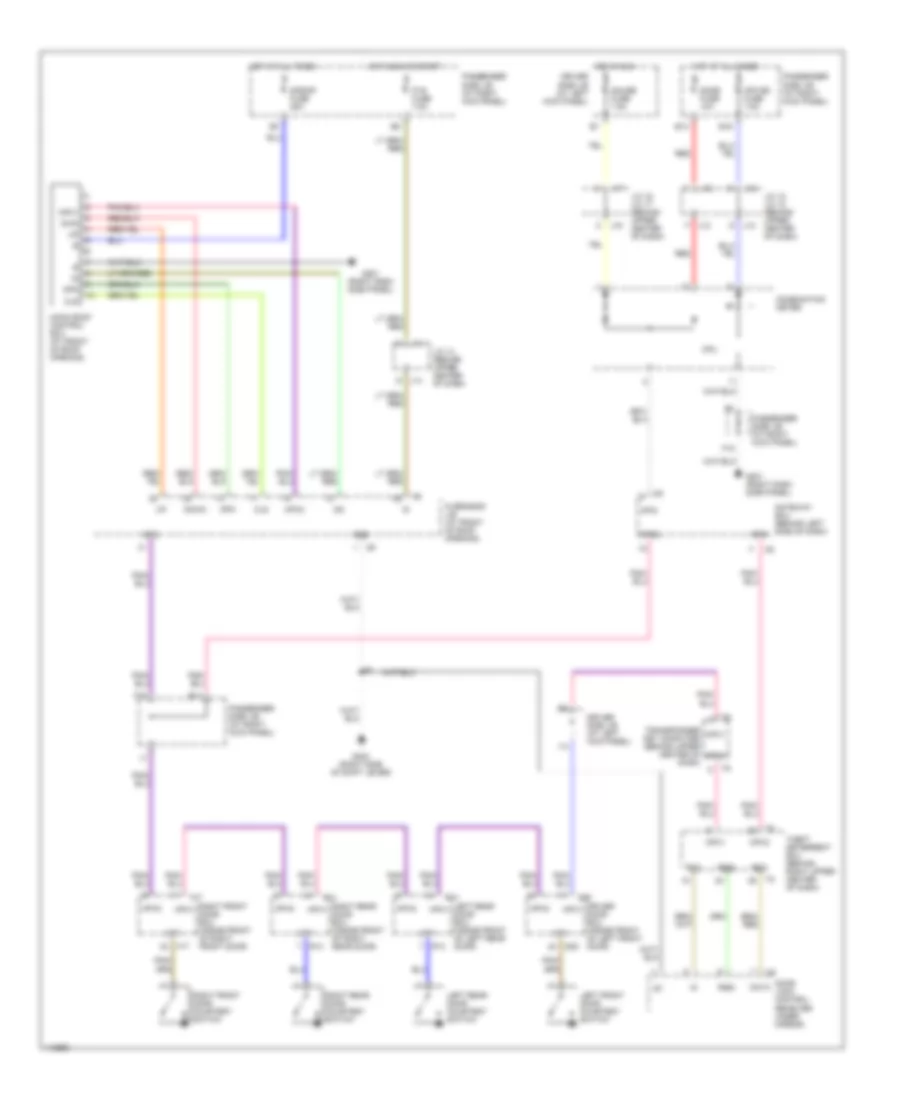 Power TopSunroof Wiring Diagrams for Lexus LS 430 2001