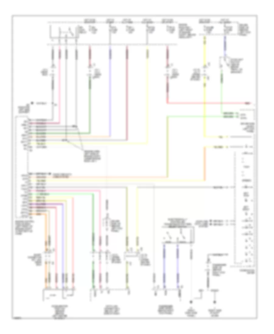 A T Wiring Diagram 1 of 2 for Lexus LS 430 2001