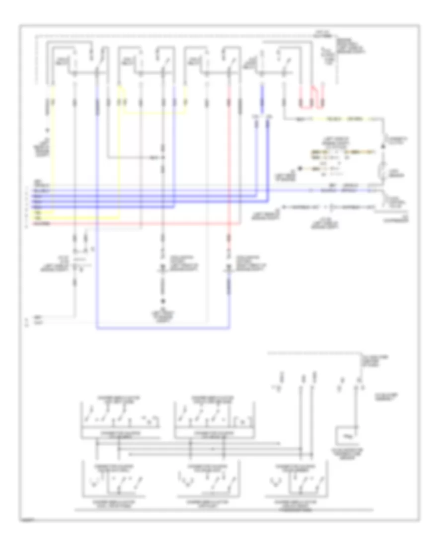 Automatic A C Wiring Diagram 3 of 3 for Lexus IS 250 2010