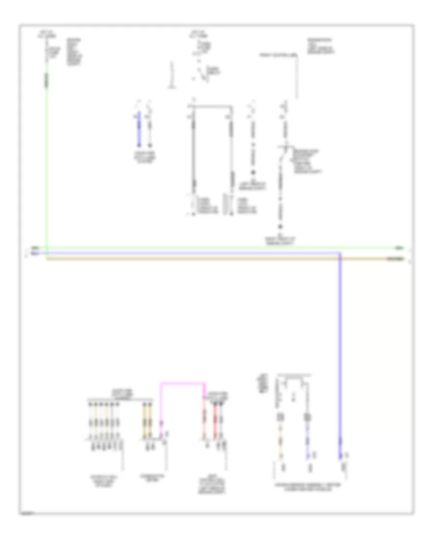 Anti-theft Wiring Diagram (4 of 7) for Lexus IS 250 2010
