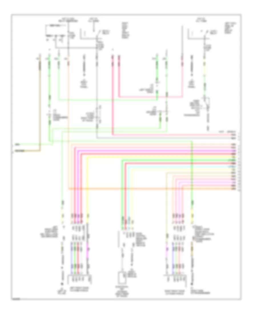 Anti-theft Wiring Diagram (5 of 7) for Lexus IS 250 2010