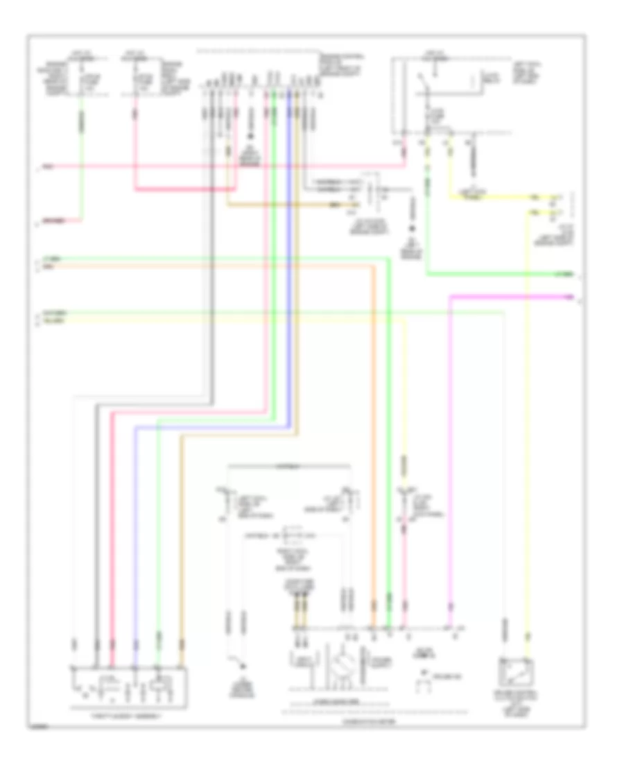 Cruise Control Wiring Diagram, without Dynamic Radar Controls (2 of 3) for Lexus IS 250 2010