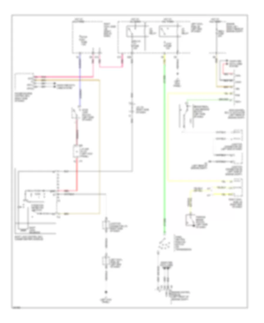 Shift Interlock Wiring Diagram for Lexus IS 250 2010