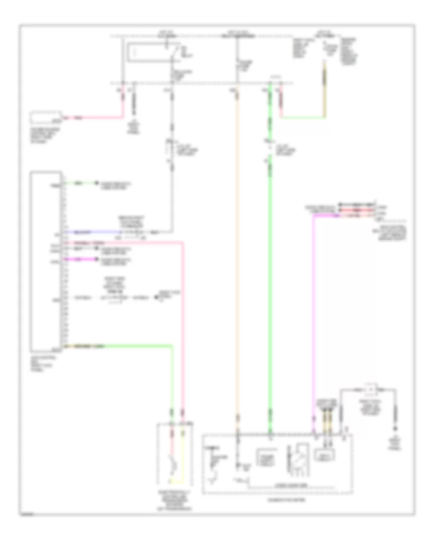 4WD Wiring Diagram for Lexus IS 250 2010