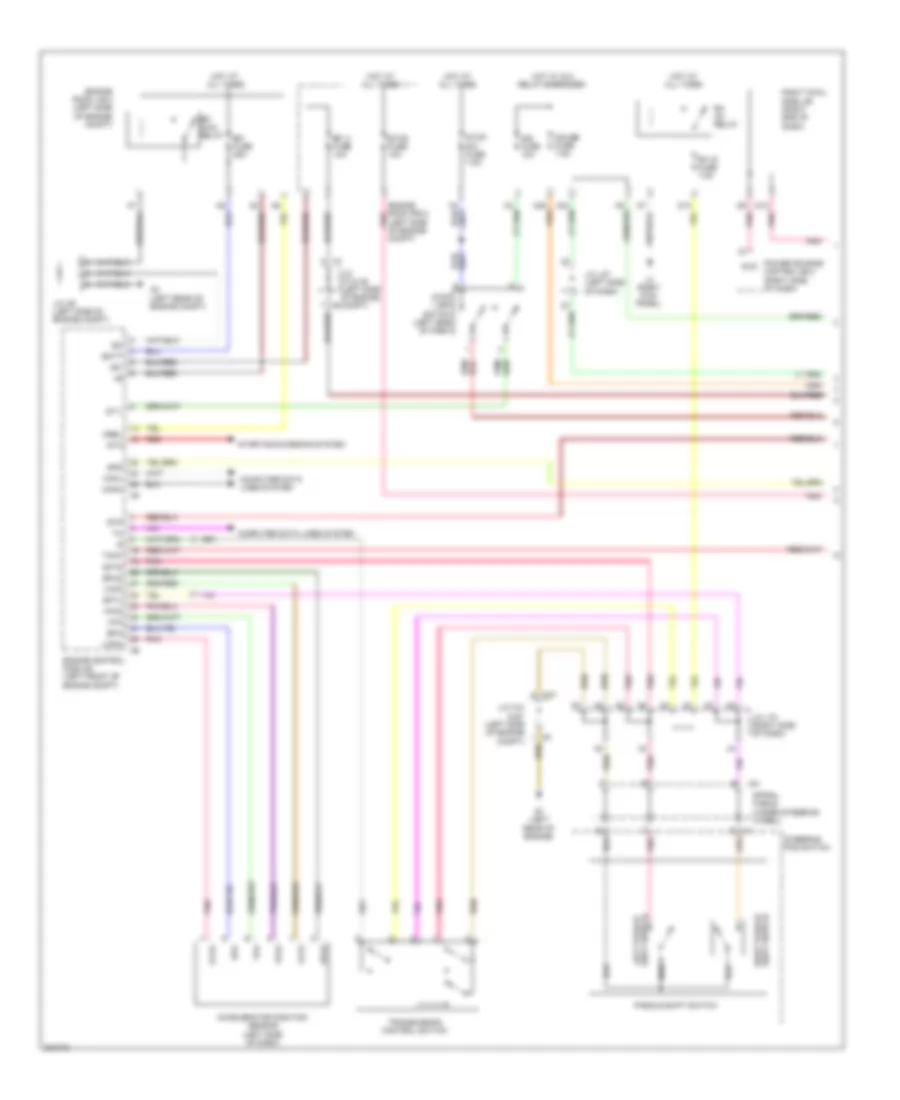 A T Wiring Diagram 1 of 3 for Lexus IS 250 2010