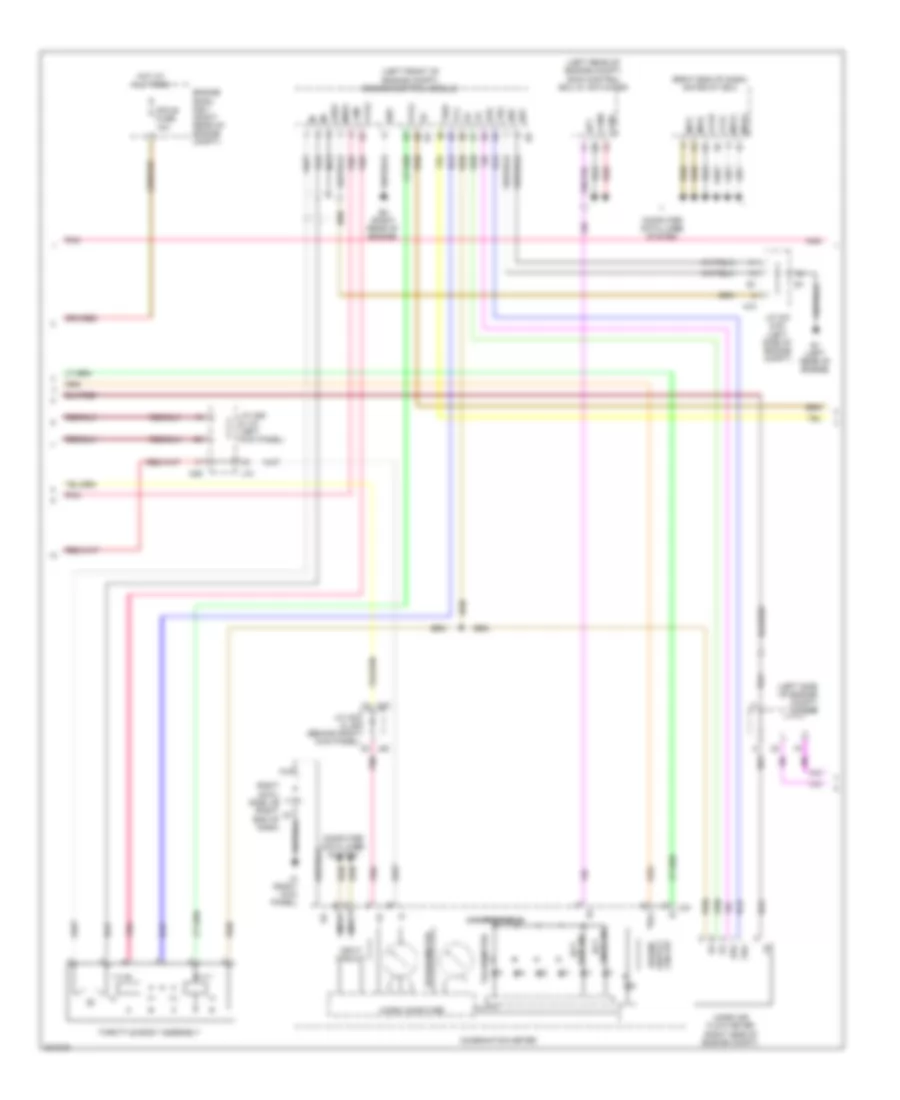 AT Wiring Diagram (2 of 3) for Lexus IS 250 2010