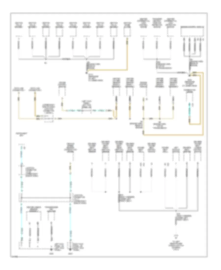 Ground Distribution Wiring Diagram 1 of 4 for Lexus LX 470 2001