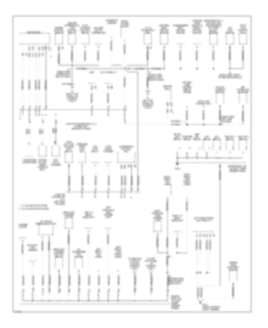 Ground Distribution Wiring Diagram 2 of 4 for Lexus LX 470 2001