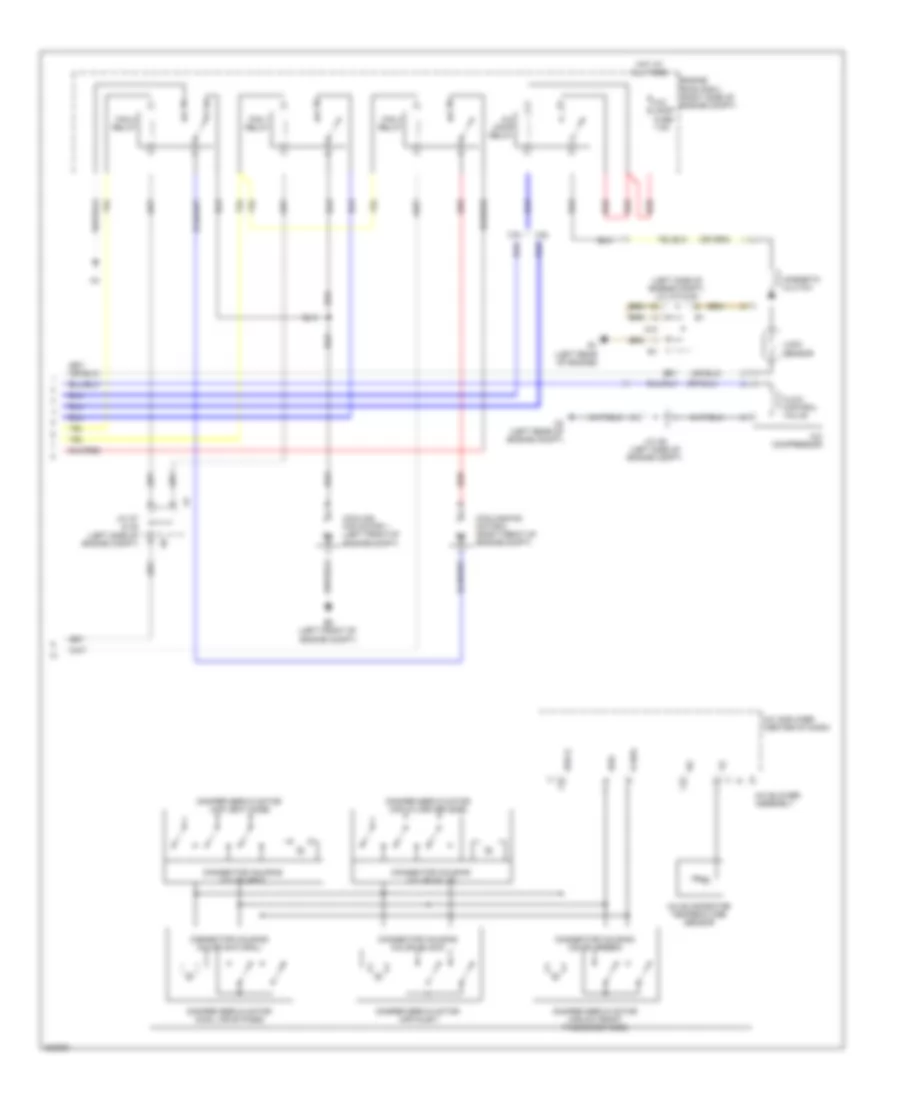 Automatic A C Wiring Diagram 3 of 3 for Lexus IS 250C 2010