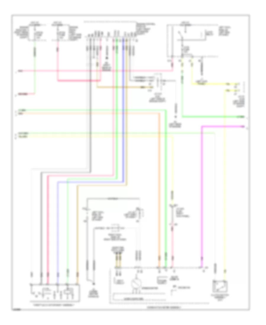 Cruise Control Wiring Diagram, without Dynamic Radar Controls (2 of 3) for Lexus IS 250C 2010