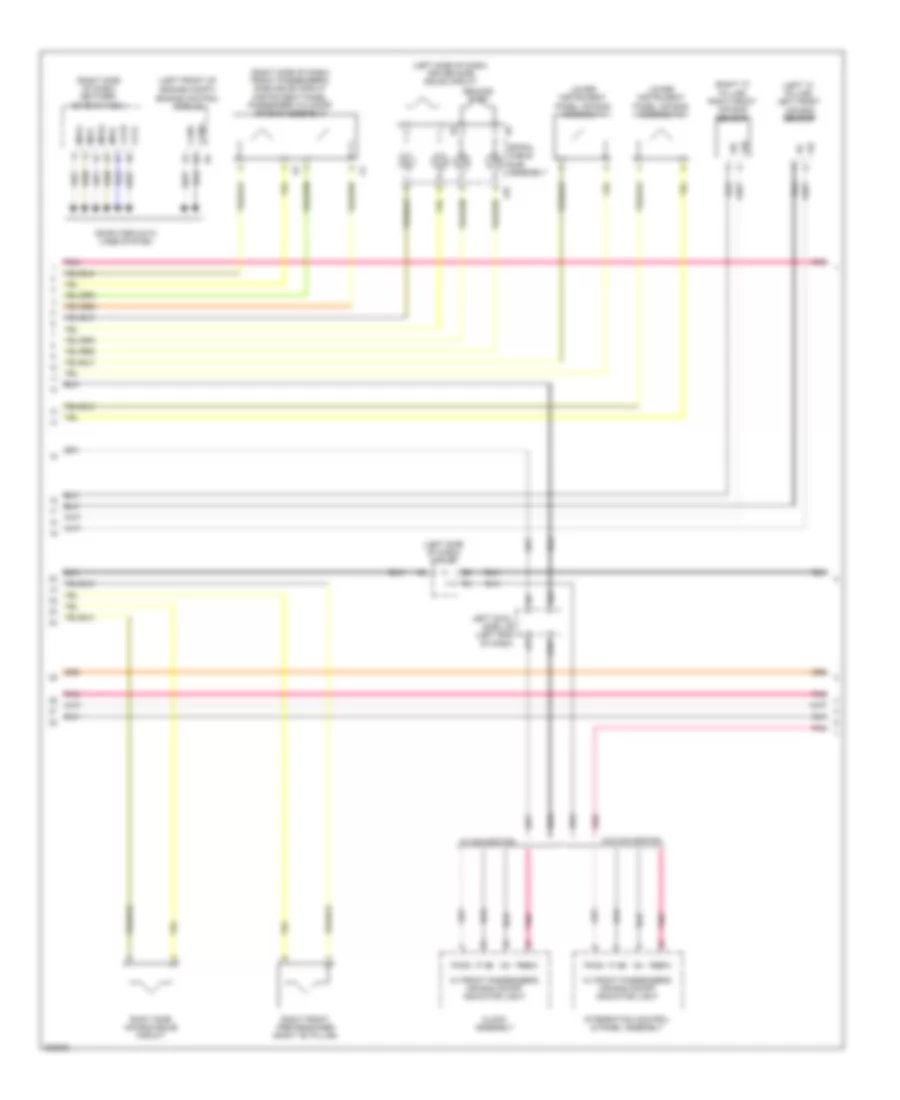 Supplemental Restraint Wiring Diagram (2 of 3) for Lexus IS 250C 2010