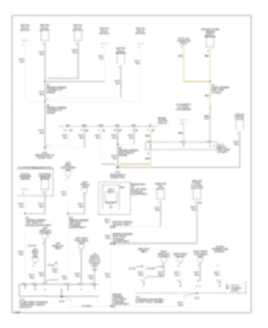 Ground Distribution Wiring Diagram 1 of 5 for Lexus RX 300 2001