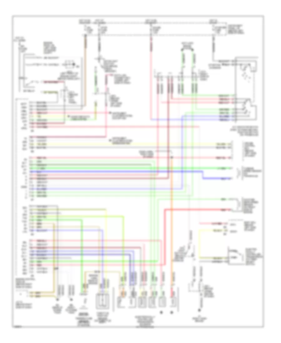 A T Wiring Diagram for Lexus RX 300 2001